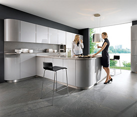 Raumwandlerei gestaltet Küchen im progressiven Design